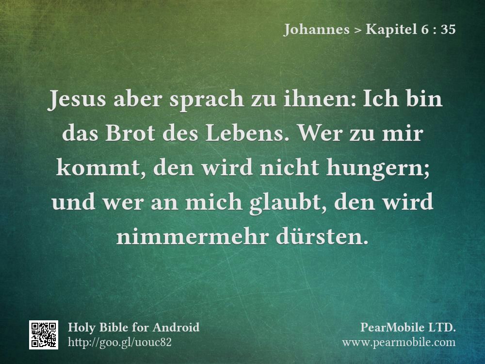 Johannes, Kapitel 6:35